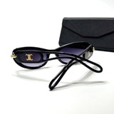 Celine Oval CL4195 – Black Purple Gradient