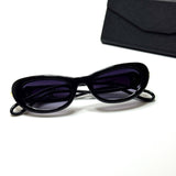 Celine Oval CL4195 – Black Purple Gradient