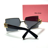 Miu Miu Square SMU67Z – Gold Black