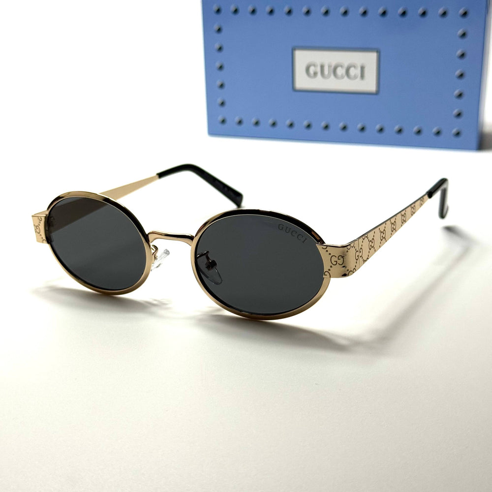 Gucci Round GG6389 – Gold Black