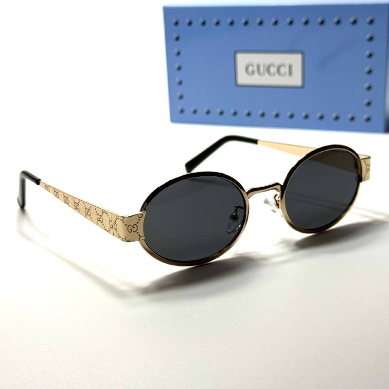 Gucci Round GG6389 – Gold Black
