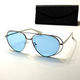 Bottega Veneta Aviator BV6389 – Silver Blue