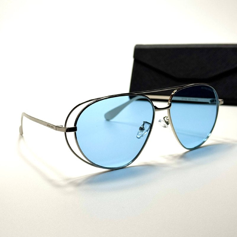 Bottega Veneta Aviator BV6389 – Silver Blue