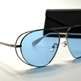 Bottega Veneta Aviator BV6389 – Silver Blue