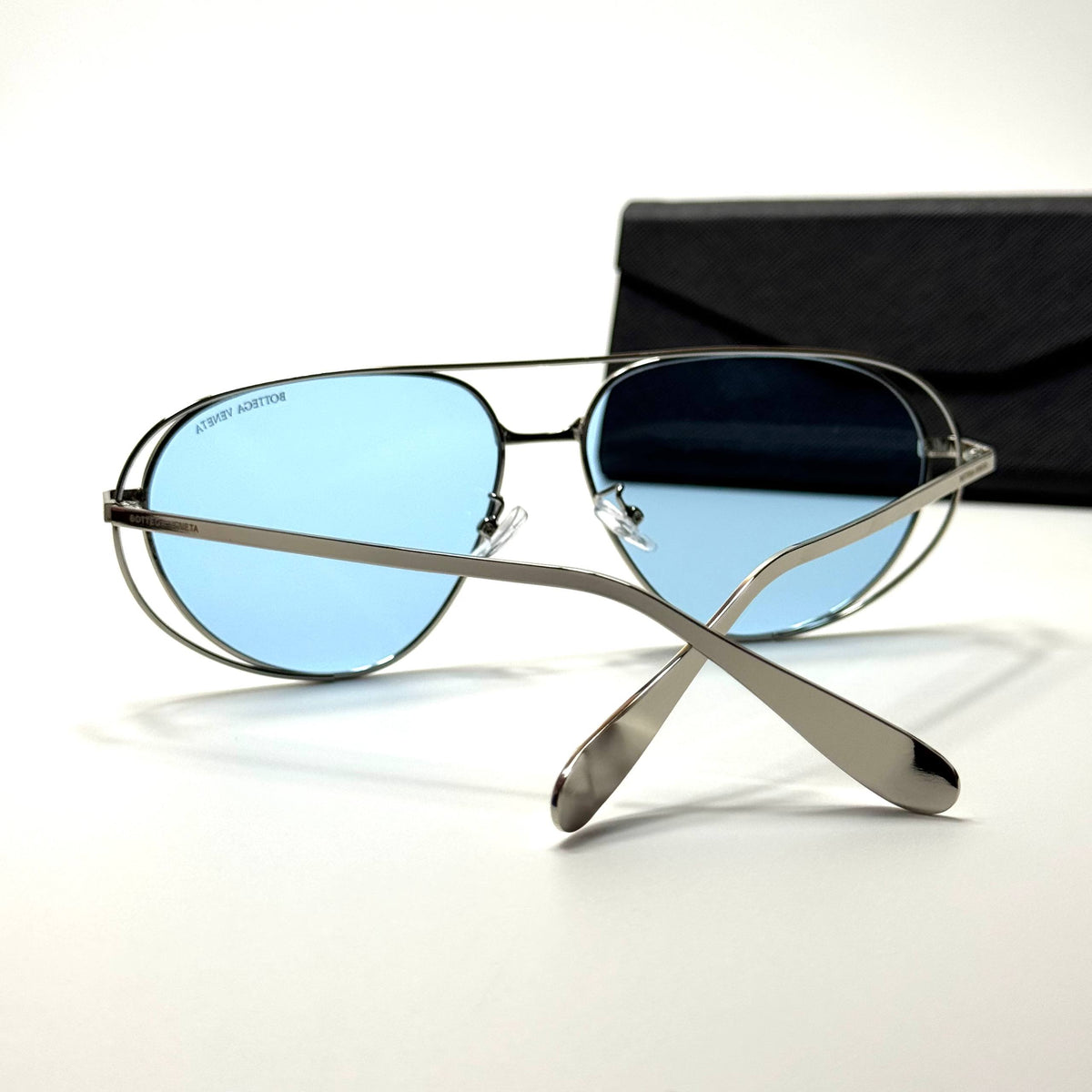 Bottega Veneta Aviator BV6389 – Silver Blue