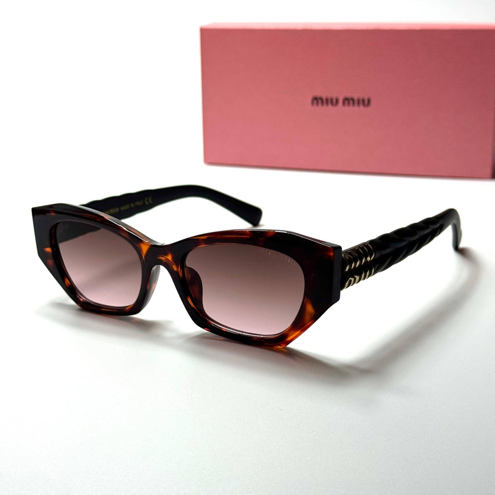 Miu Miu Cat Eye SMU72Z – Tortoise Brown