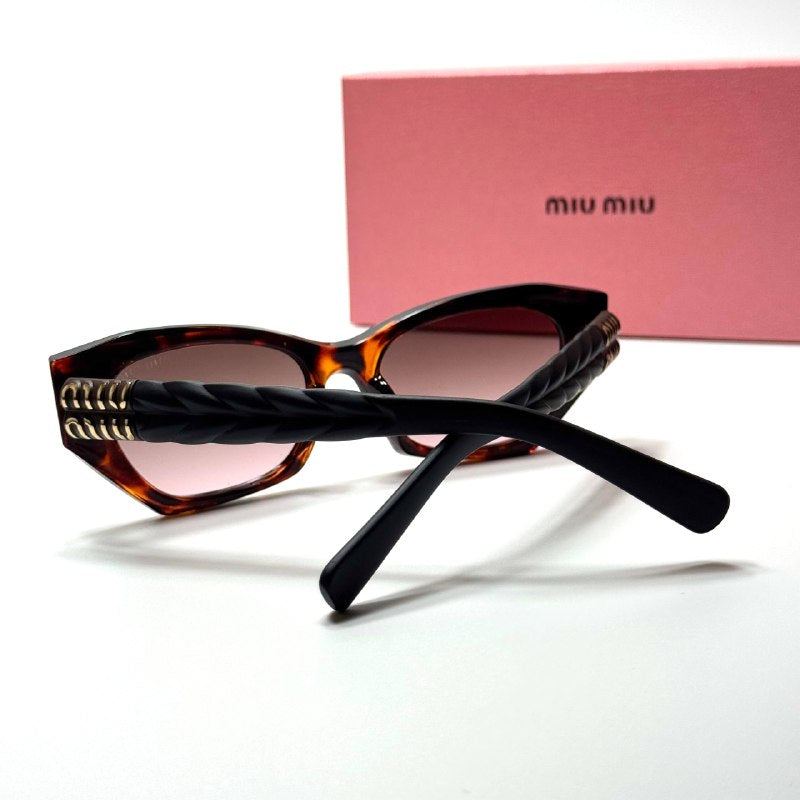 Miu Miu Cat Eye SMU72Z – Tortoise Brown
