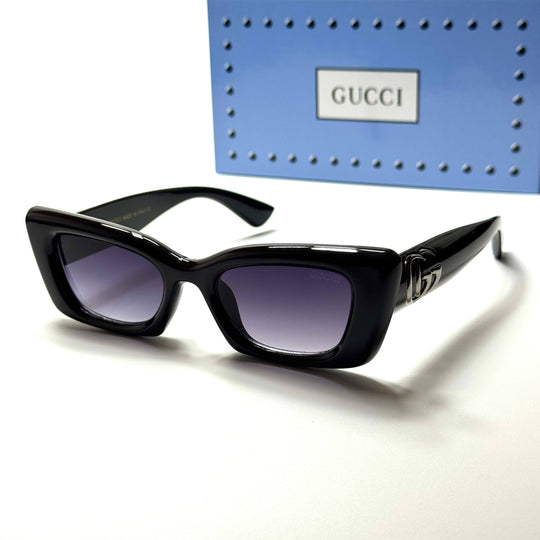 Gucci Rectangle GG6390 – Black Purple