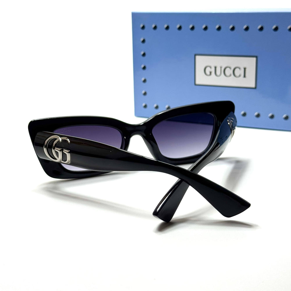 Gucci Rectangle GG6390 – Black Purple