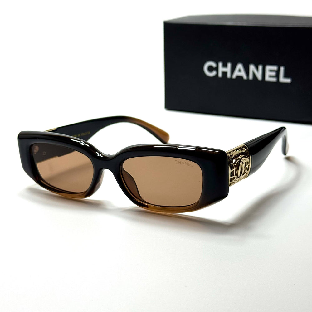 Chanel Rectangle CH6391 – Black Brown