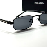 Prada Rectangle PRB718 – Black Grey