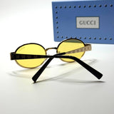 Gucci Oval GG7184 – Gold Yellow