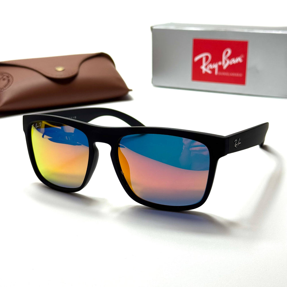 Ray-Ban Square RB4387 – Black Orange