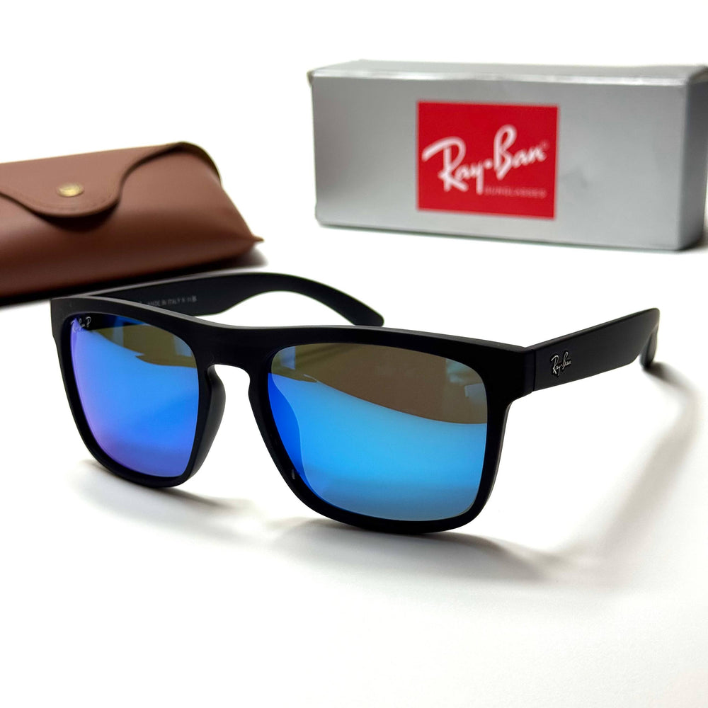 Ray-Ban Square RB4387 – Black Blue