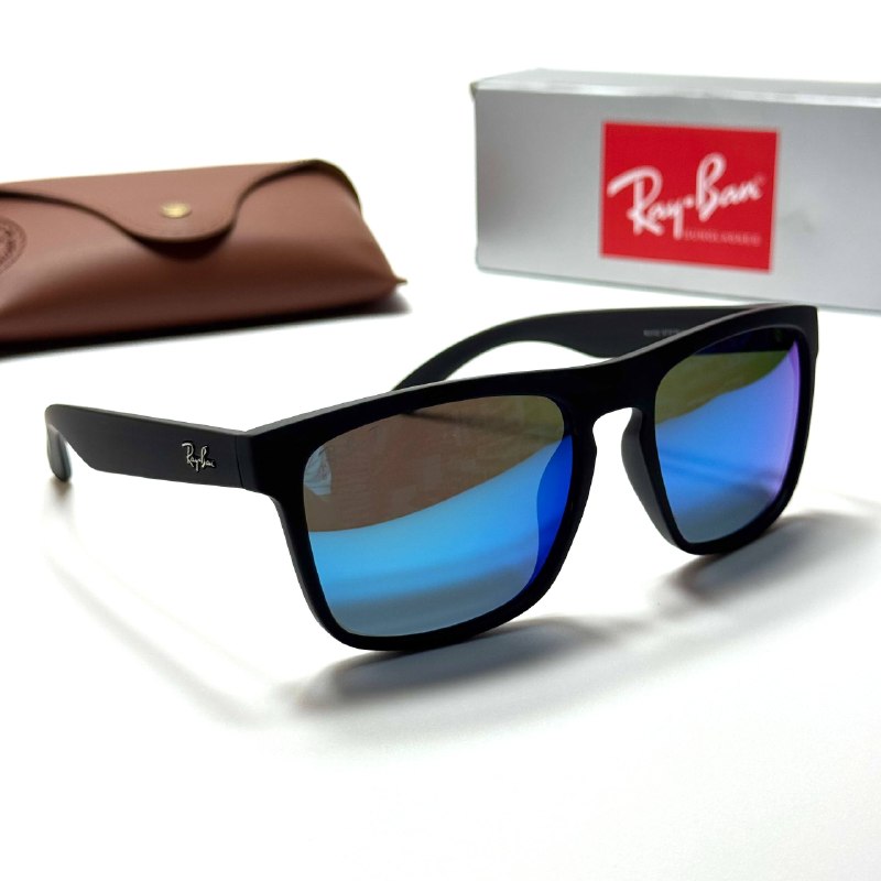 Ray-Ban Square RB4387 – Black Blue