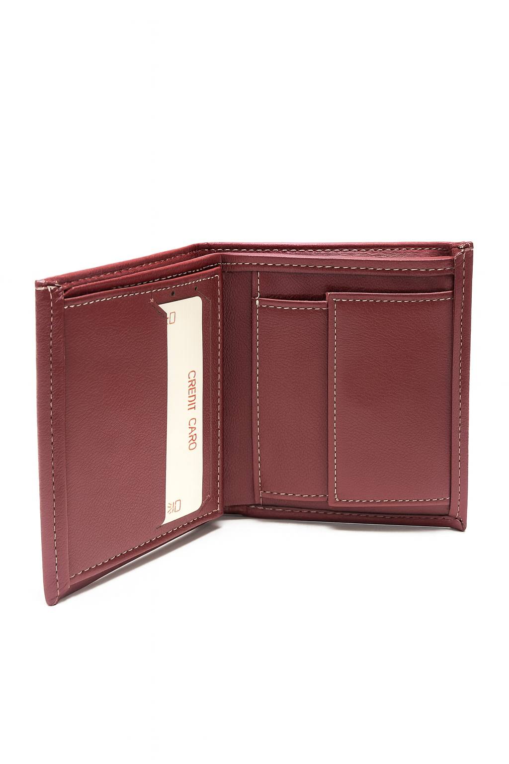 Hugo Boss Leather Wallet – Brown Red