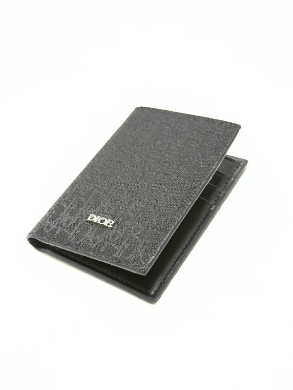 Dior Oblique Wallet – Black