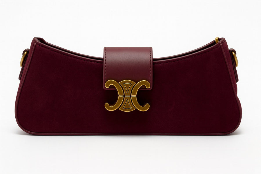 Chanel Shoulder Bag - Dark Red