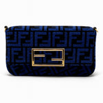Fendi Navy Shoulder Bag – Blue