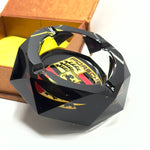 Porsche Crystal Ashtray – Black Diamond Design