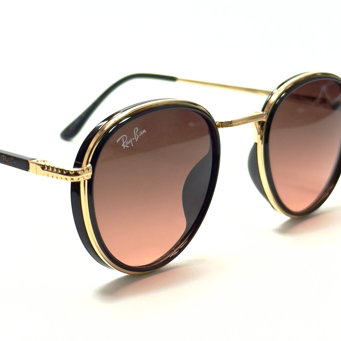 Ray-Ban Rounded - Gold Brown