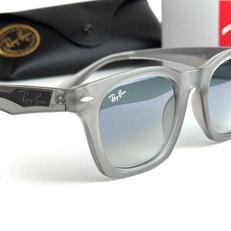 Ray-Ban Wayfarer RB2140 – Matte Grey Blue