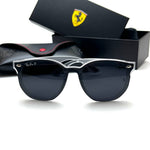 Ray-Ban Ferrari RB4310M – White Black Polarized