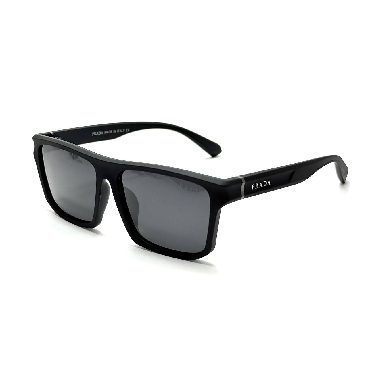 Prada Sunglasses – Matte Black / Grey Gradient
