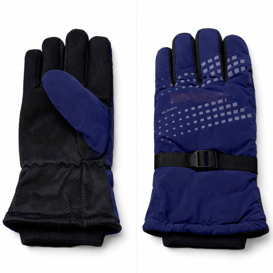 Sport Winter Gloves – Navy Blue (Unisex)