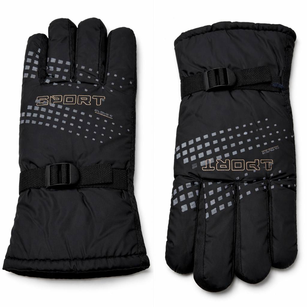 Sport Winter Gloves – All Black (Unisex)