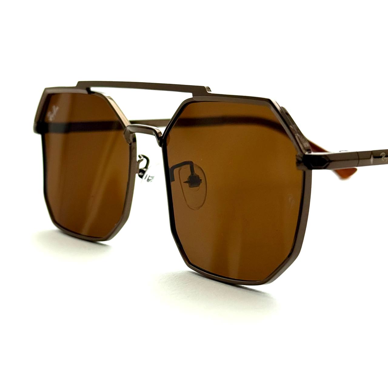 Ray-Ban Squarish Reverse Sunglasses - Brown