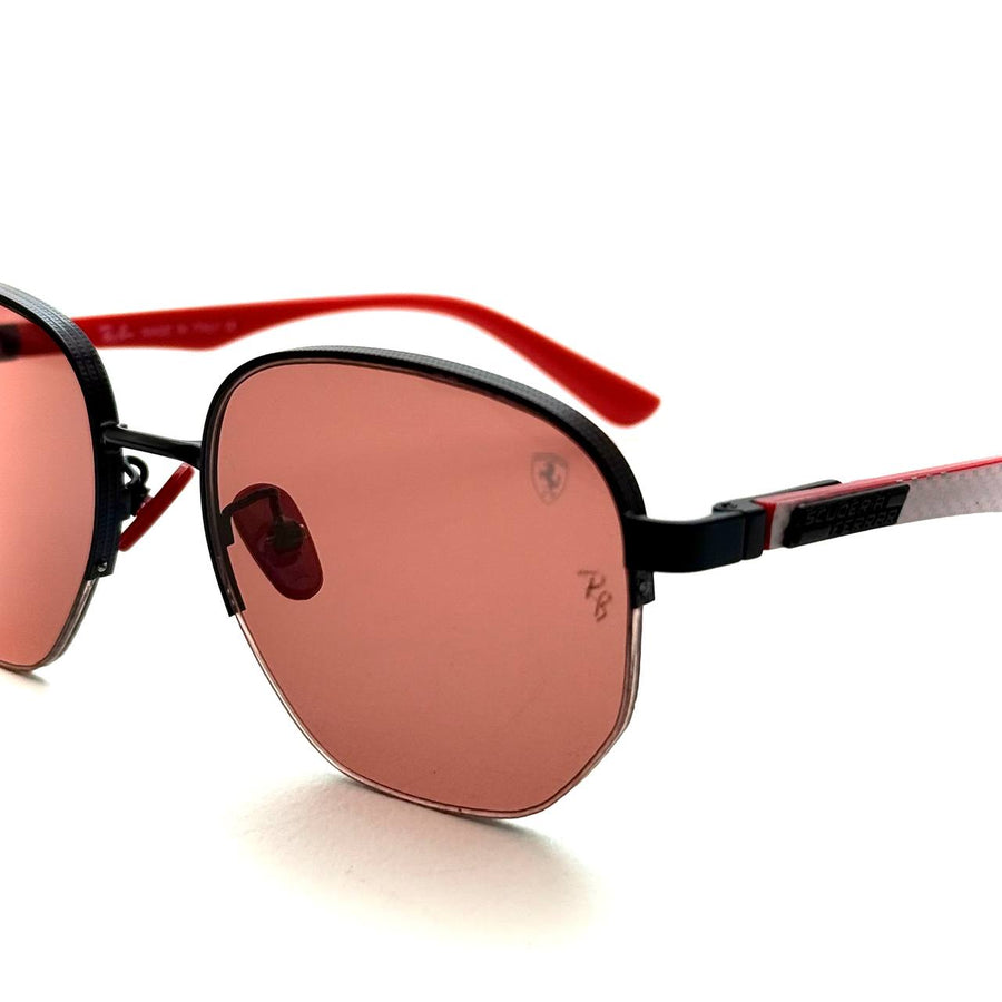 Ray-Ban Ferrari RB3687M – Black / Red / Carbon Fiber