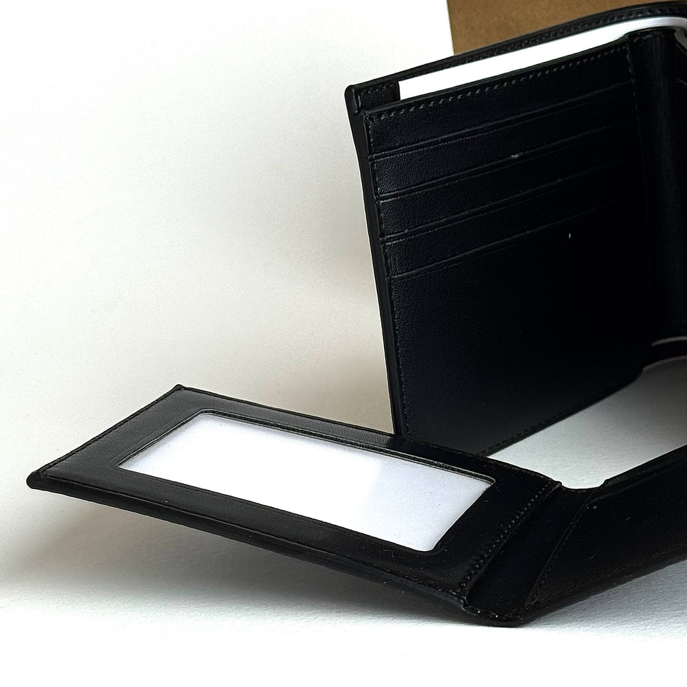Coach Wolf Wallet - Black (2-in-1 Wallet)
