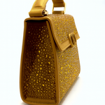 LV Vuitton Capucines Bag - Crystal Gold