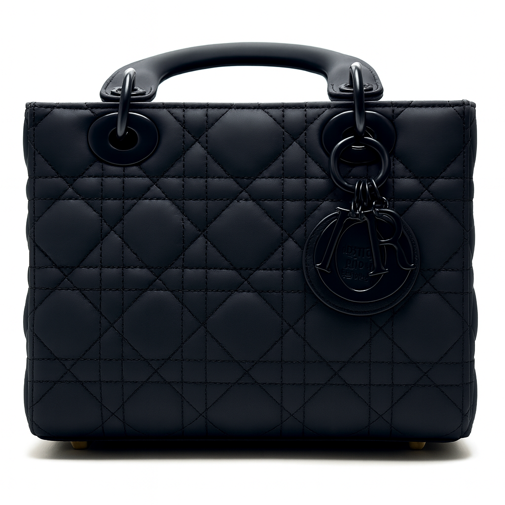 Christian Dior Lady Bag - Hot Black