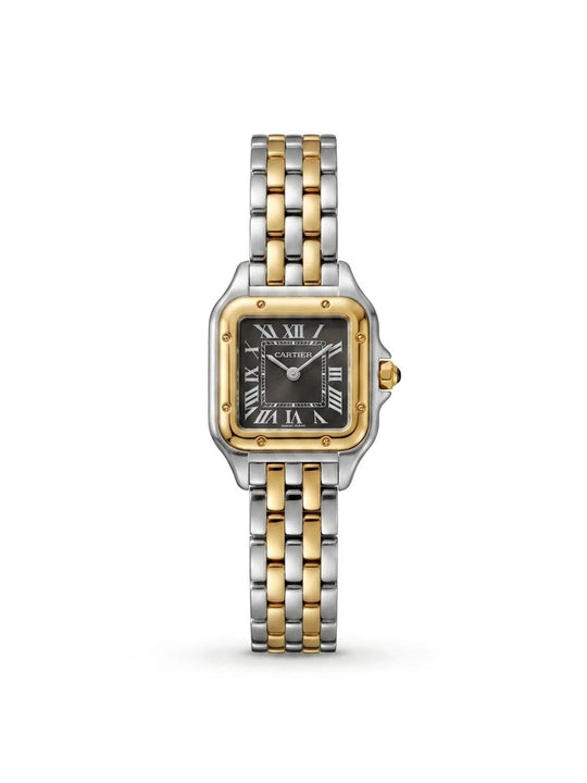 Panthère de Cartier – Silver Gold Black Dial