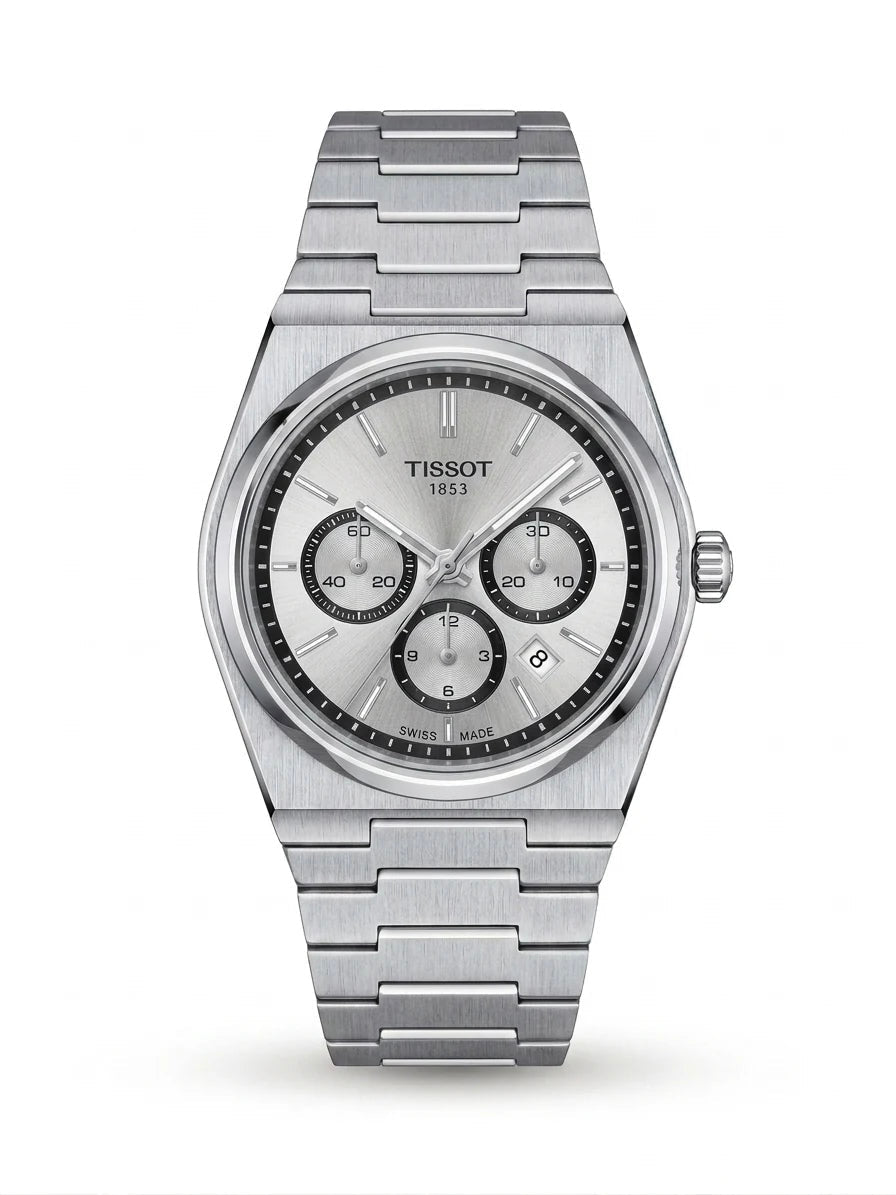 Tissot PRX Chronograph - Silver