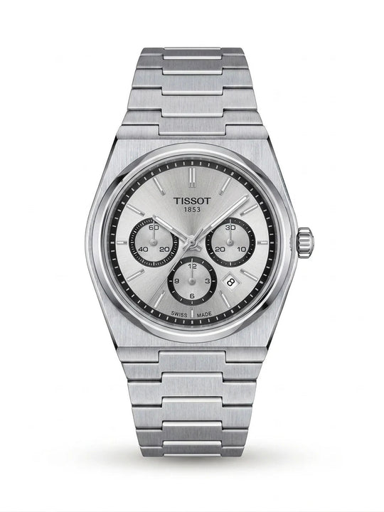 Tissot PRX Chronograph - Silver