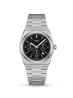Tissot PRX Chronograph – Black Silver