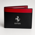 Ferrari Bifold Wallet – Black Red