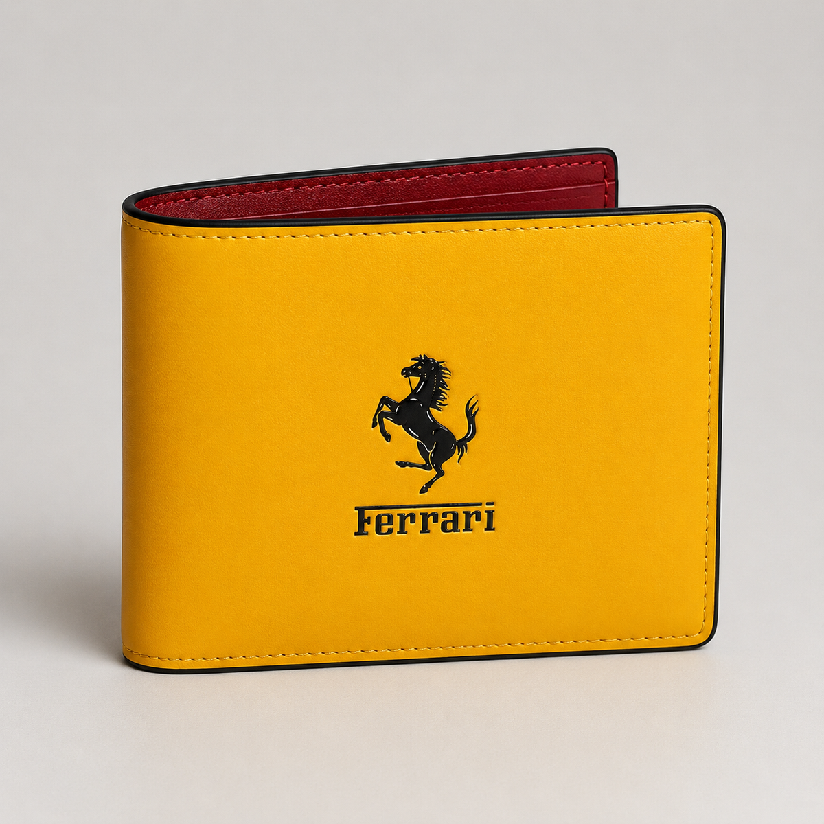 Ferrari Bifold Wallet – Yellow