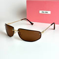 Miu Miu SMU73Z - Gold Brown