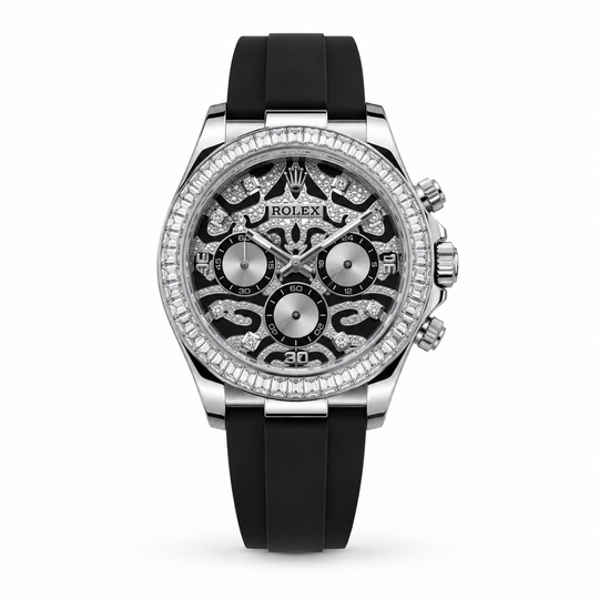 Rolex Cosmograph Daytona Eye of the Tiger – Silver Black (For Him)