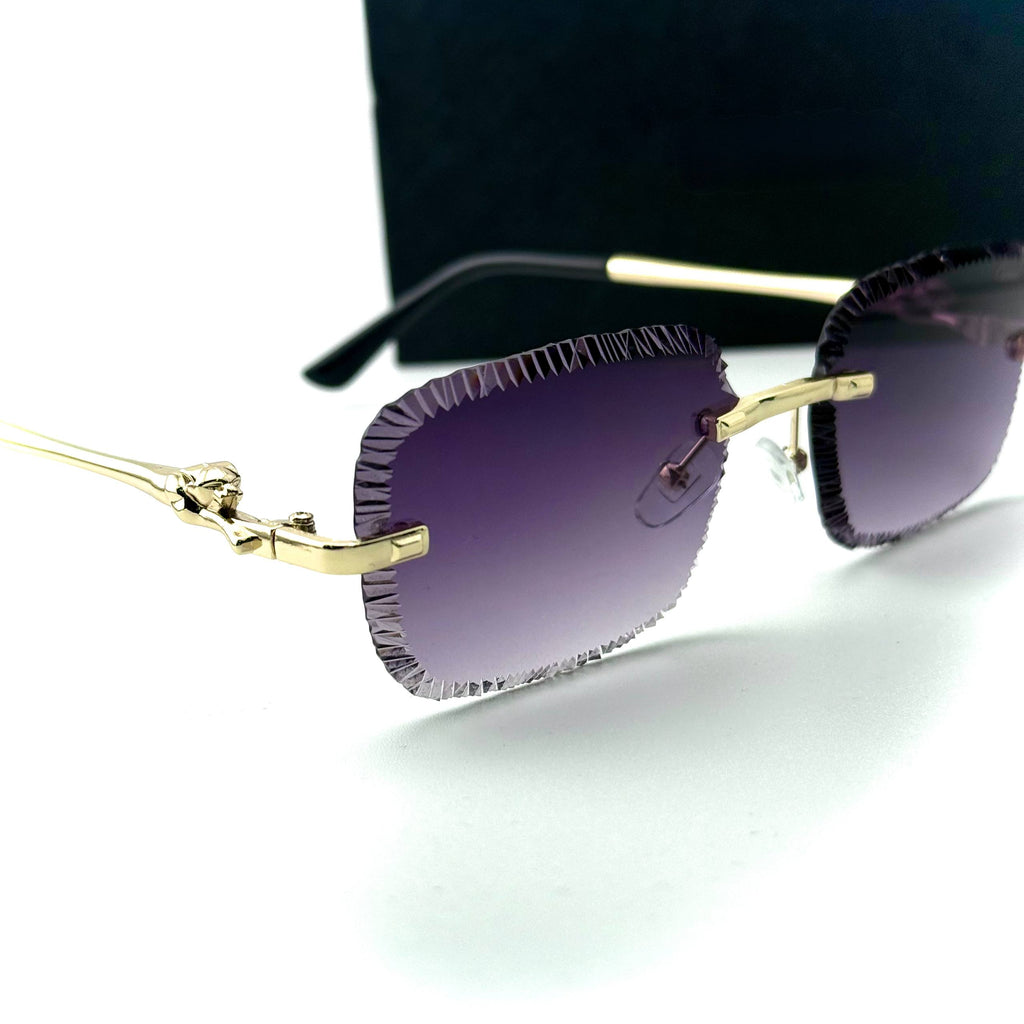 Cartier Rimless CT0518S – Gold Violet
