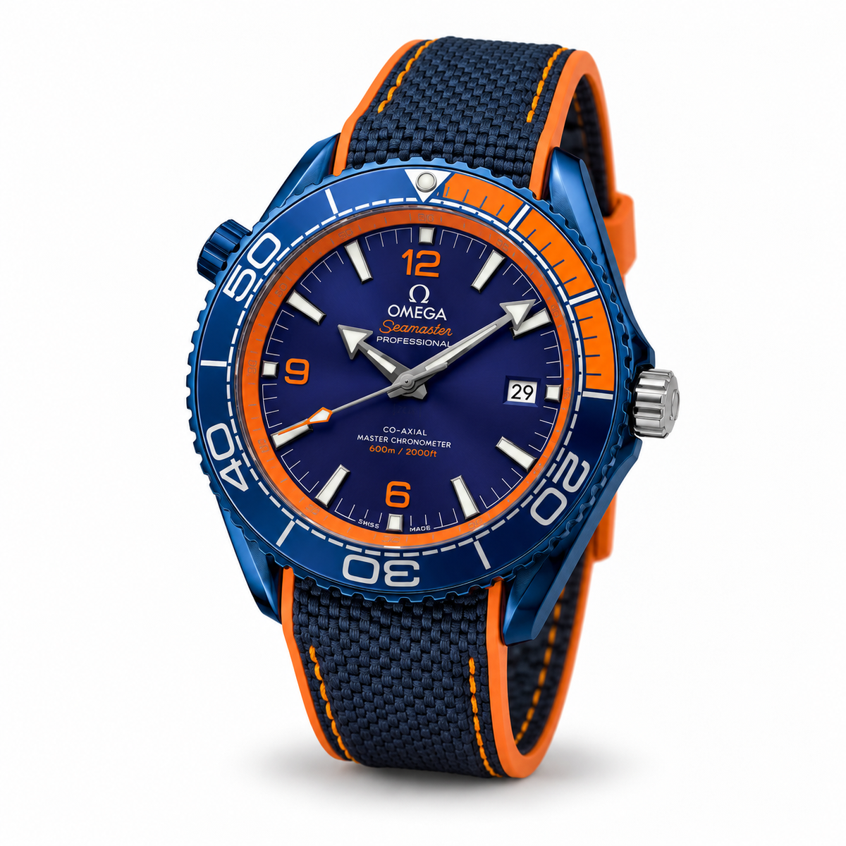 Omega Seamaster Planet Ocean Big Blue – Orange Blue