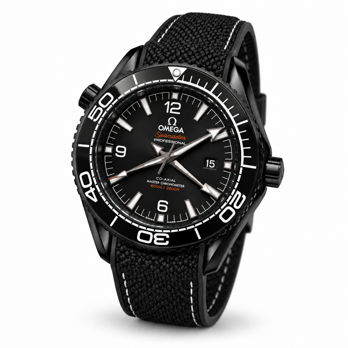 Omega Seamaster Planet Ocean Deep Black – Black