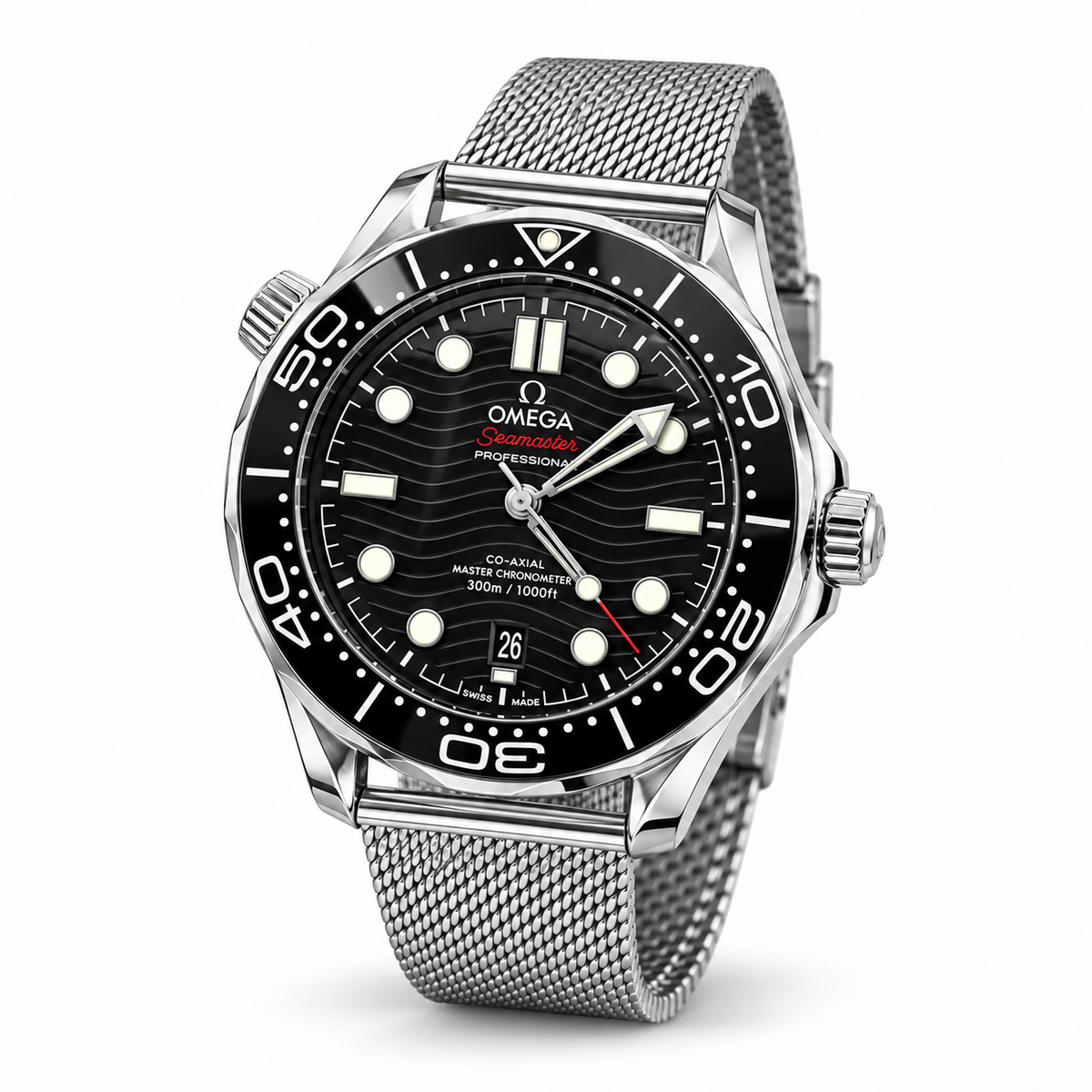 Omega Seamaster Diver 300M – Silver Black