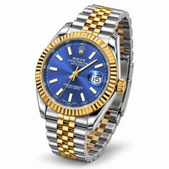 Rolex Oyster Perpetual Datejust 41 – Blue Dial Two-Tone