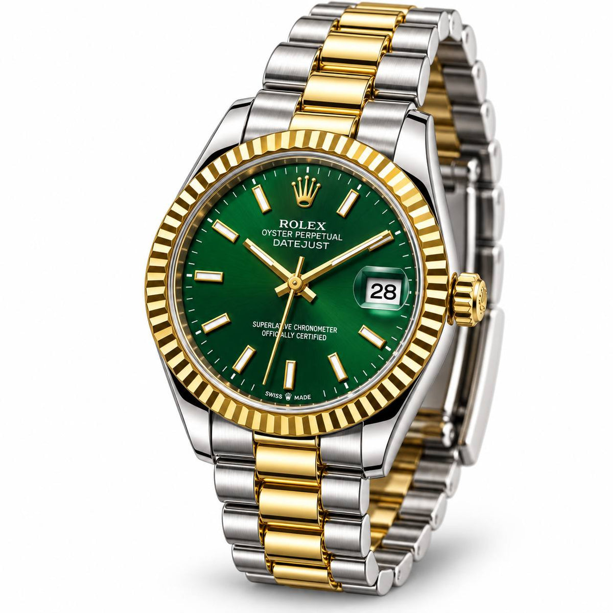 Rolex Datejust – Two-Tone Green