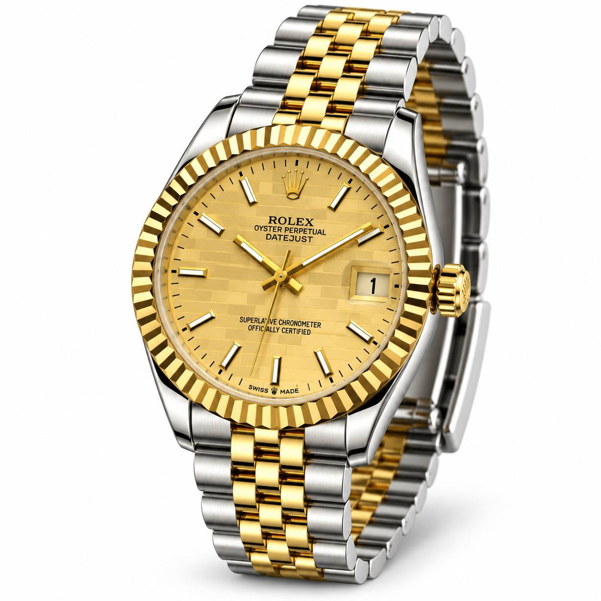 Rolex Datejust – Two-Tone Champagne
